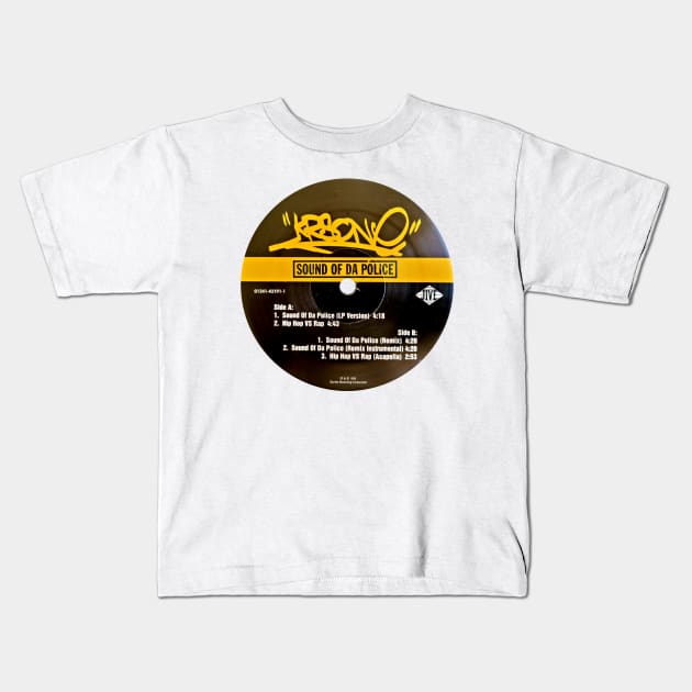 Sound Of Da Police (1993) Kids T-Shirt by Scum & Villainy